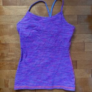 Ivivva Purple Athletic Racerback Tank Top